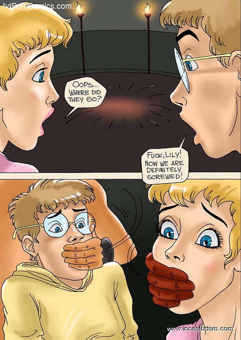 Teaching Little Voyeurs a Rough Lesson10 free sex comic